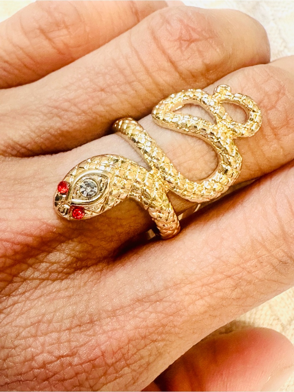 Gold Cooled  snake